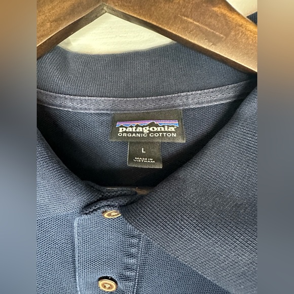 Mens Patagonia short sleeve polo shirt EUC - Picture 16 of 16